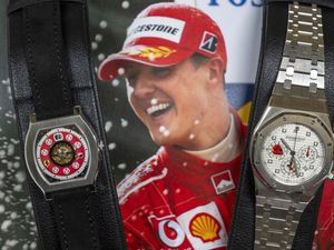 Supporting image for story: Eight watches owned by Michael Schumacher fetch £3.5m at auction in Geneva