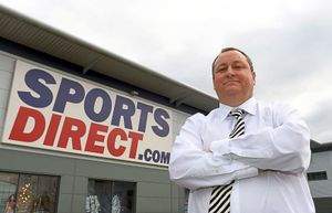 Strained relationship: Newcastle owner and Sports Direct founder Mike Ashley