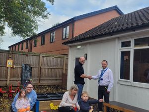 Supporting image for story: Improvements to community centre outdoor area thanks to local developer