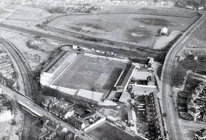 An aerial view from 1975.