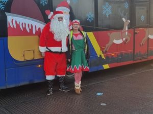 Supporting image for story: Chaserider Santa Circular raises funds for Cannock children’s charity with travel for £1 on selected services