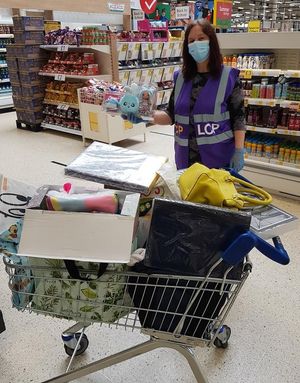 A soft toy for comfort. A school supply for confidence