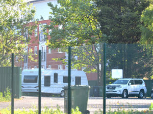 Supporting image for story: Travellers evicted from overcrowded transit site