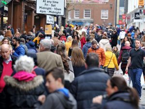 Supporting image for story: Shoppers in Shrewsbury bucking the trend as numbers rise