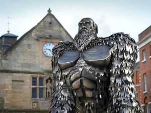 Supporting image for story: Charles Darwin sculpture offered to Shrewsbury after calls for Knife Angel to replace Clive of India statue