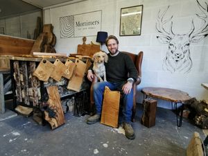 Supporting image for story: Warmth of wood: Lichfield man turns passion into products made with love