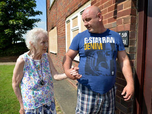 Supporting image for story: He's my hero, says Margaret, 82, after taxi driver rescues her from flat fire