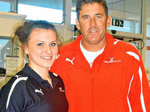 Supporting image for story: Rising Shropshire athletics star gets USA coaching