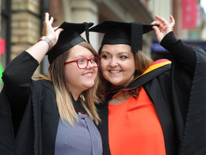 Supporting image for story: Wolverhampton University graduation: Students don caps and robes at ceremony - with PICTURES and VIDEO