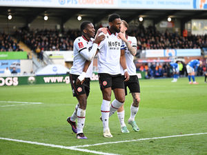 Supporting image for story: Mat Sadler hails 'unbelievable pro' Jamille Matt after FA Cup strike and reveals Jonny Stuttle gesture