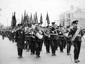 Supporting image for story: 'Budget worries - proposals one more nail in the coffin of rural life' - Your Letters plus a picture from the archives of an early Albrighton British Legion Church Parade