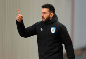 Carlos Corberan during his time in charge at Huddersfield