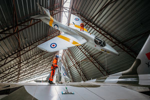 RAF Cosford Museum spring clean