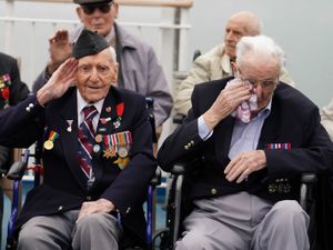 Supporting image for story: In Pictures: Emotions run high as D-Day veterans head for Normandy