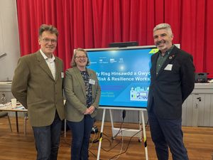 Supporting image for story: Future Generations Commissioner joins Powys leaders to discuss climate risks and resilience