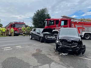 Supporting image for story: Man seriously hurt in three-car crash near Oswestry