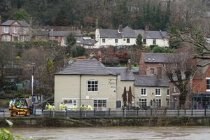 The River Seven is expected to reach around 5m in Ironbridge. Photo: Nick Potts/PA Wire