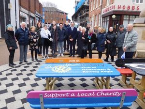 Supporting image for story: Special bench unveiled for popular Halesowen businessman