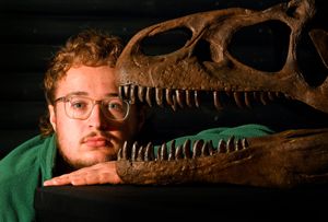 Tom Moncrieffe has taken on the new role of palaeontologist at the Exotic Zoo in Telford