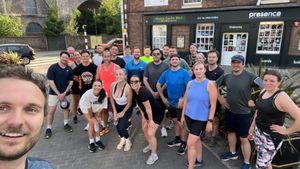 The group get about 20-30 people for each run