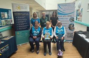 The Home Instead Wellbeing Event Exhibitors, at Bridgnorth Community Hospital