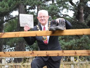 Supporting image for story: Telford mayor putting best feet forward for walk 