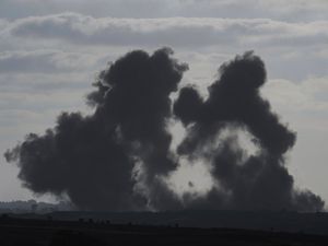 Supporting image for story: Israeli strikes in Gaza kill 93 Palestinians, health officials say