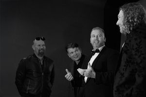 Joe Kirton, Jon-Paul Gates, Pete Hirst and Louie Angelo talk to the audience and team behind the show