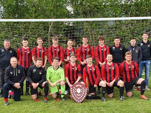 Supporting image for story: Clee Hill roar to title with cup to come