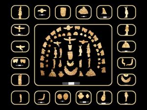 Supporting image for story: Trove of artefacts from Egypt’s last dynasty found in dozens of tombs