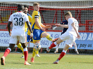 Supporting image for story: Video: Altrincham 1 Kidderminster Harriers 1
