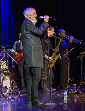 The Classic Blues Show, performing at The Edge Arts Centre on Saturday night. Photo Andy Brooks