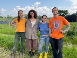 Supporting image for story: Work starts on 36-acre vegetable growing pilot in Newtown