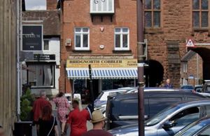 The former Hairforce salon in Bridgnorth is tucked away off the main High Street - to the left of the Bridgnorth Cobbler. Photo: Google