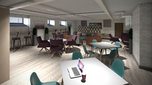 New owner Inspired plans to create a residents' lounge as part of new facilities at Telecom House