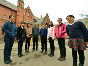 Supporting image for story: Ellesmere College to feature on Chinese TV as Shanghai students get taste of life at county boarding school