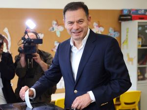 Prime Minister Luis Montenegro casts his vote