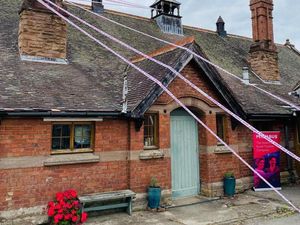 Supporting image for story: Shropshire building’s tribute to the world of live theatre as its doors remain closed