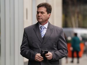 Dr Craig Wright arrives at the Rolls Building in London for the trial earlier this year (Lucy North/PA)