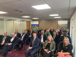 Business round table event at Richardson HQ in Oldbury, on November 7, attended by Mayor Richard Parker
