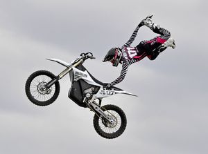 A stunning display from The Bolddog Lings Motorcycle Team.