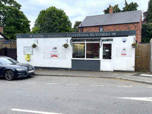 Supporting image for story: Former butcher's shop in village near Shrewsbury goes up for sale after closure