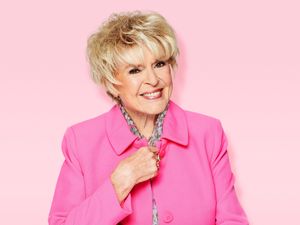 Supporting image for story: Gloria Hunniford says ‘magic make-up’ allowed her return to work after fall