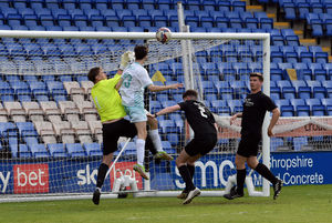 The football match was held in aid of Severn Hospice. Photo: WR Partners