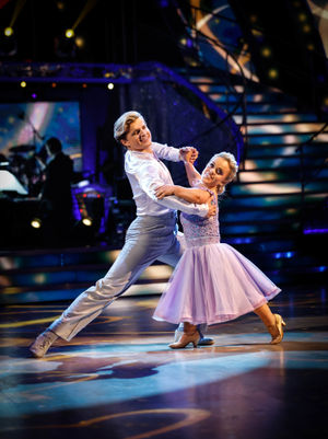 The couple made it to the seventh week before being voted off following the dance-off