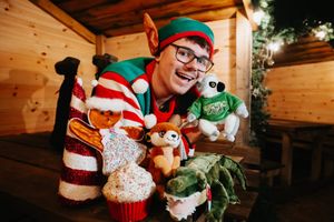 The Festive Village at Telford's Exotic Zoo Wildlife Park