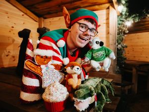 Supporting image for story: ‘All the magic of Christmas’ comes alive as Shropshire zoo opens its first festive village