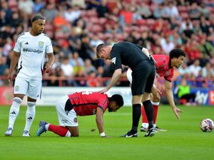 Supporting image for story: Walsall suffer Brandon Comley injury blow