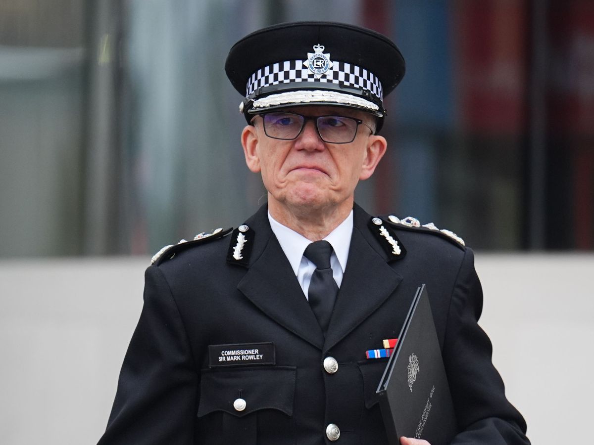 Sir Mark Rowley ‘shocked’ at planned protest in support of Palestine Action