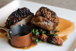 Piggy in the middle – pork and black pudding